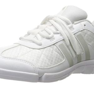 Adidas White Performance Triple Cheer Shoe